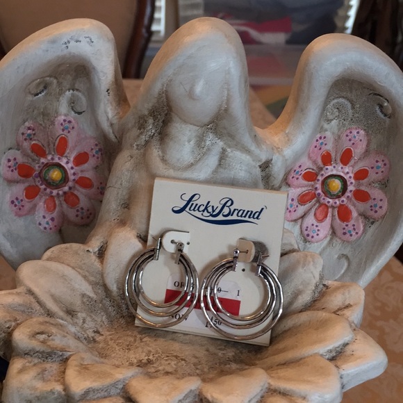 Lucky Brand Jewelry - Lucky Brand hoops